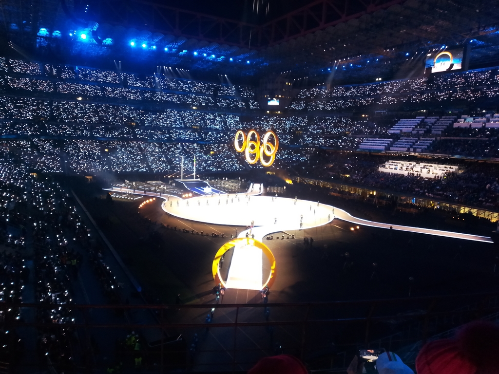 Una fase della Cerimonia di apertura